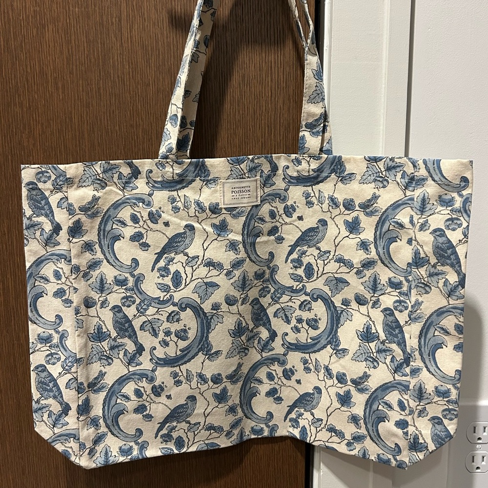 Sezane Antoinette Poisson Tote Bag